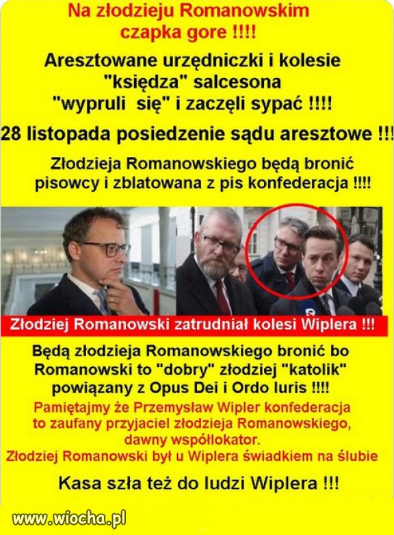 Członkowie Opus Dei oraz klan leśników. 