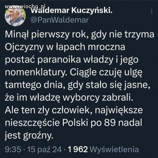Kaczor dalej groźny,