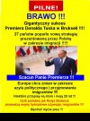 Cała Europa popiera naszą strategię !