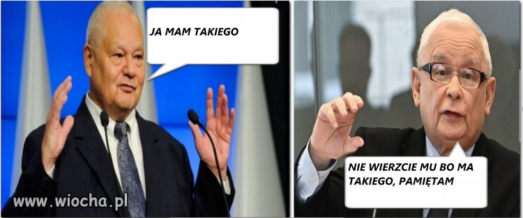 Jeden ma takiego