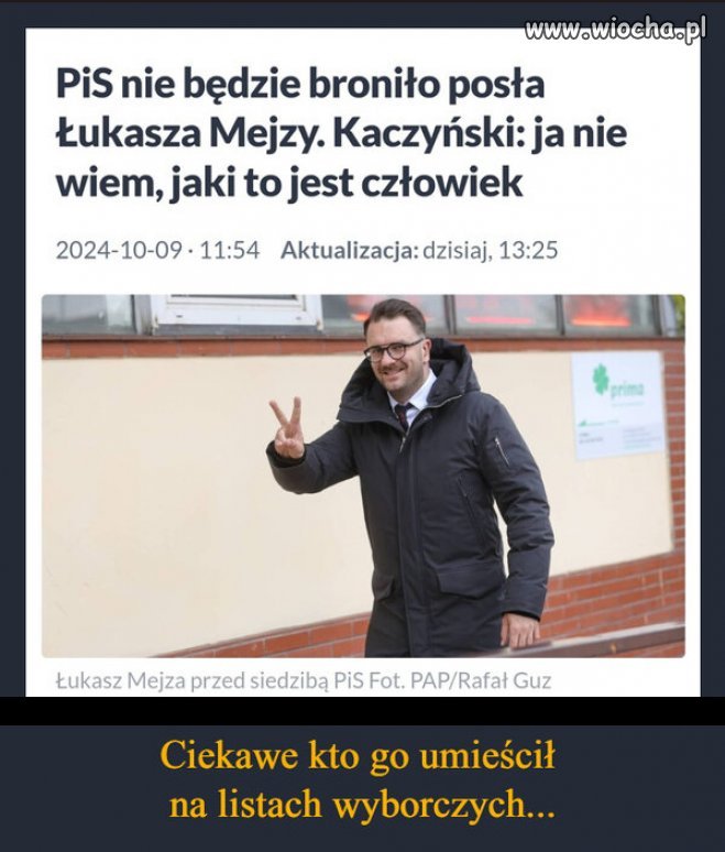 Nagle Kaczyński nie zna połowy przydupasów...