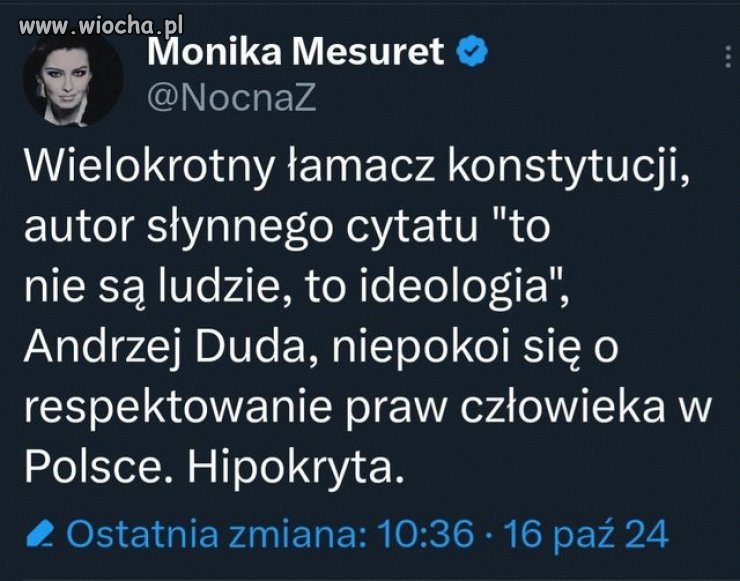 Hipokryzja Anżeja