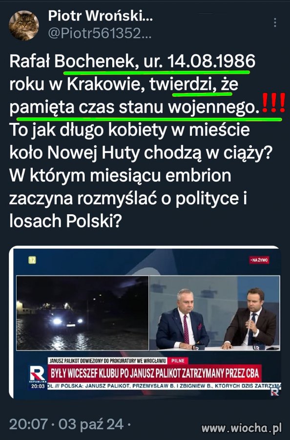 Ten to ma pamięć, chłopina !