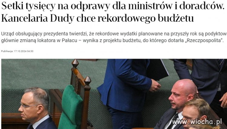 Zamiast dawać odprawy tym doradcom i ministrom