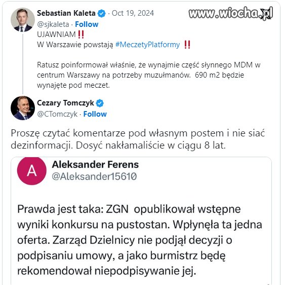 Kolejny szuka afer czytając tylko nagłówki 