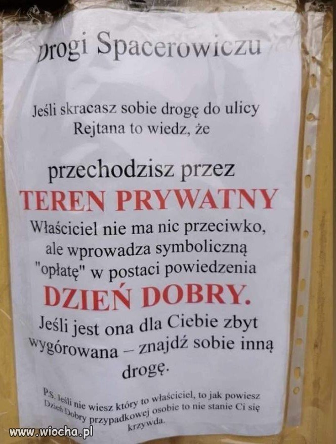 Odrobina uprzejmości 