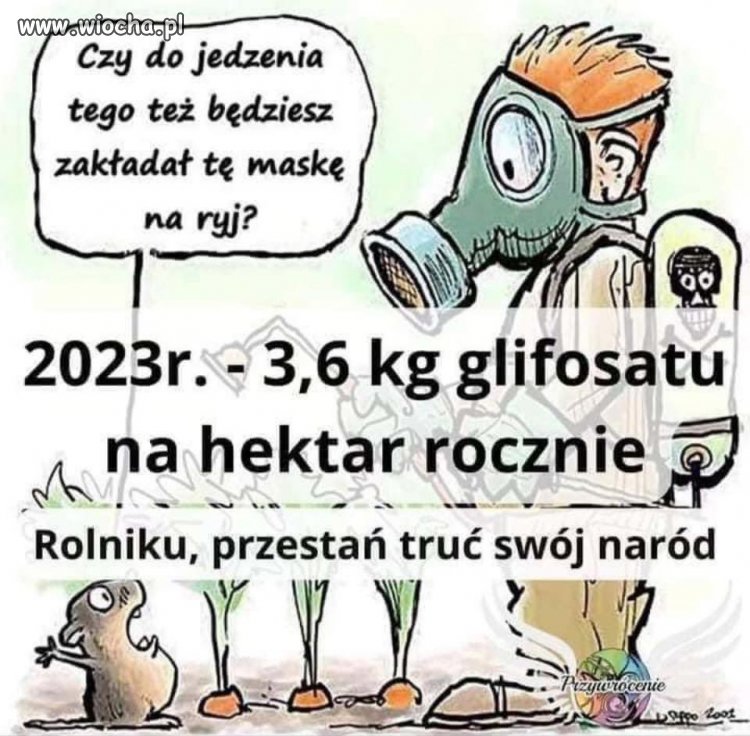 Straszą żywnością z marketów a sami trują nas.