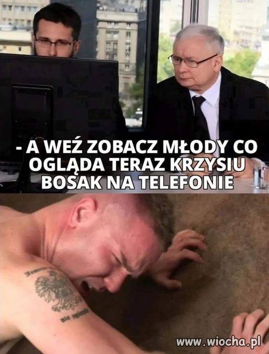 Ogląda takie rzeczy, o które żona nie jest ...