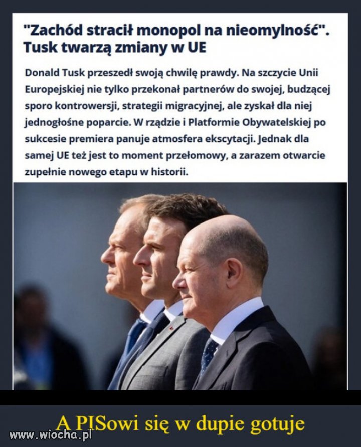 PiS ma inne towarzystwo: Orbana, Putina i Le Pen.