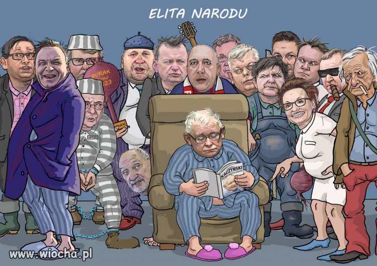 "Elyta" złodziei i oszustów, PiSu Kaczyńskiego... 