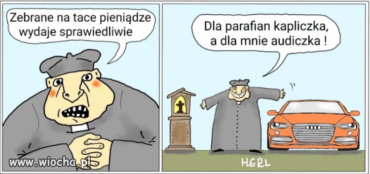 Panu Bogu świeczkę i diabłu ogarek...