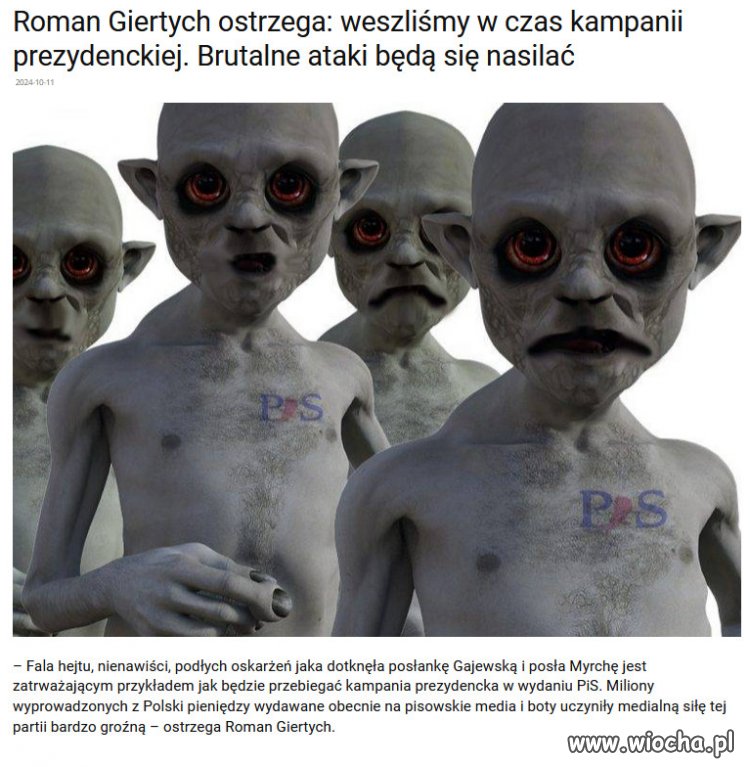 Tę siłę pokazano w ataku na małżeństwo posłów KO.