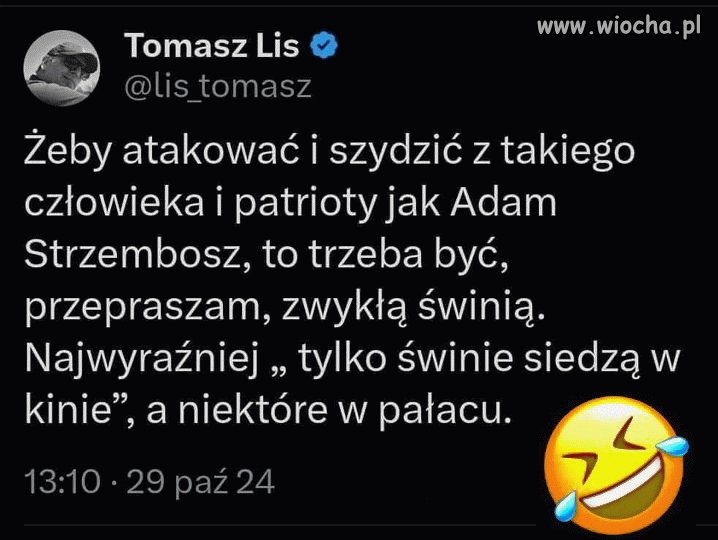 Lis trafnie o Anżeju