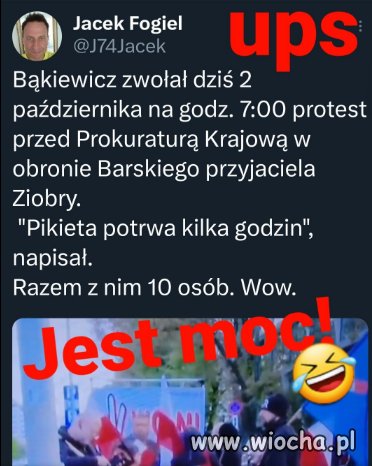 Już nawet najwytrwalsi opuścili bąkiewicza
