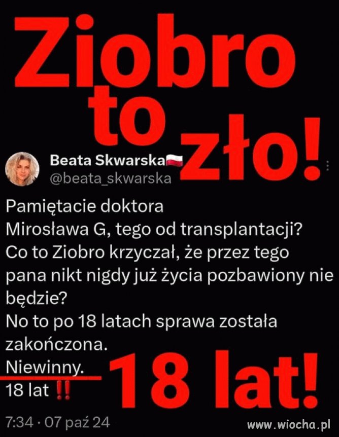 Panie Zero teraz możesz pan się ze*rać