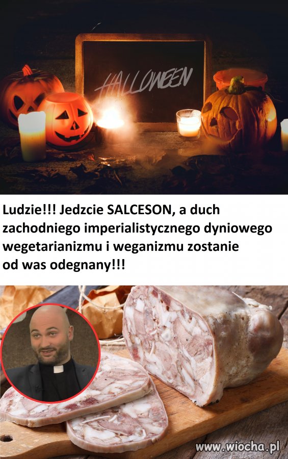 Odtrutkę na Halloween poleca ks. M. Olszewski