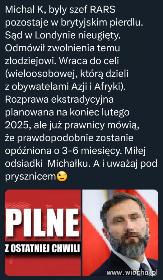 To jednak Szopa był mądrzejszy. Szybko zrozumiał..