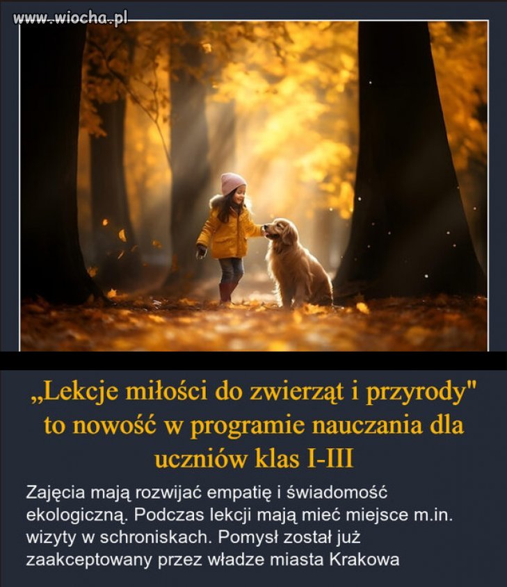 Czy to nie lepsze od indoktrynacji na lekcjach religii?