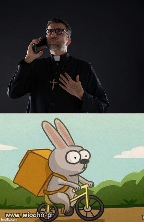 Halo? Chciałem króliczka, świeżego...