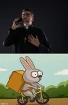 Halo? Chciałem króliczka, świeżego...