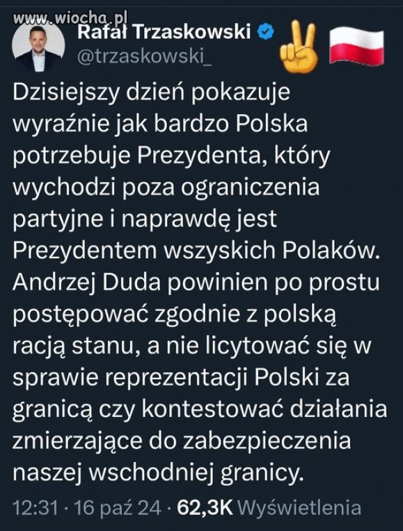 Potrzebny nam prezydent, a nie marionetka