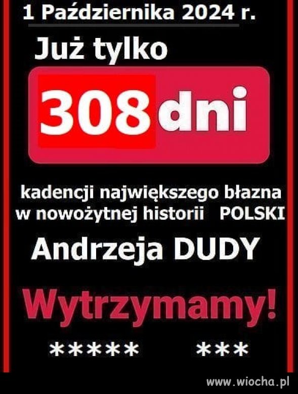 Wytrzymamy, choć tego straconego czasu żal ...