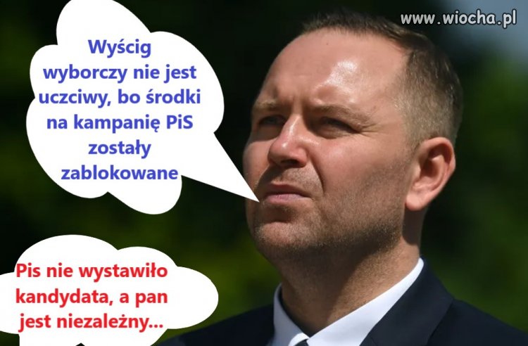 Popierany przez PiS, niezależny kandydat na prezydenta, prezes IPN