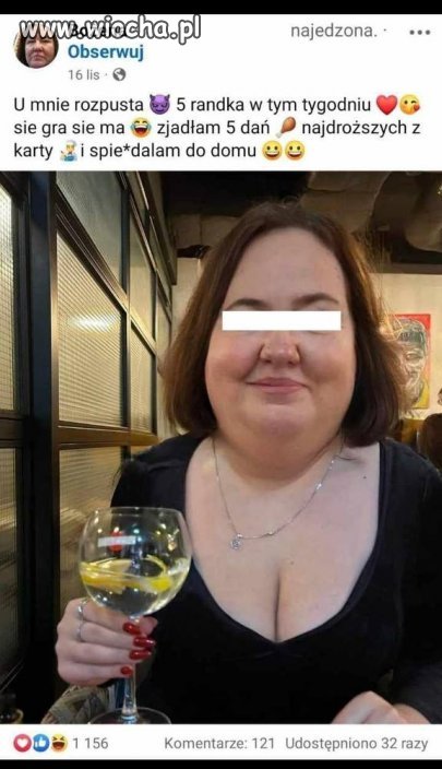 Zjadła chyba też tych 5 facetów na randce 