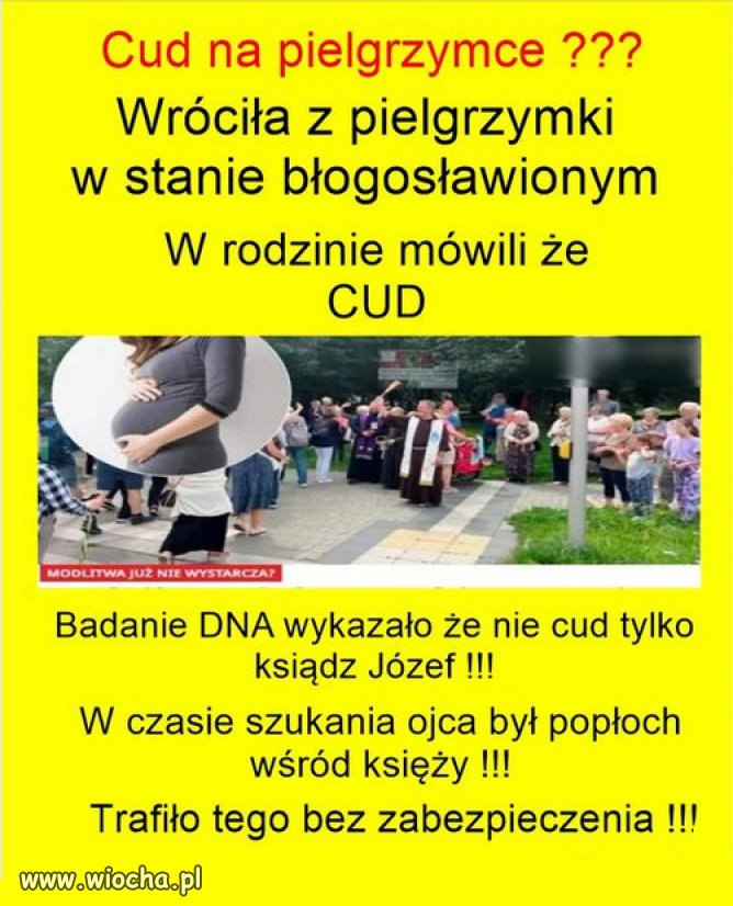 Kolejne "Niepokalane Poczecie" w sekcie kosciola..