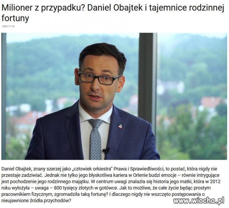 W Polsce pierwszy milion trzeba ukraść bezkarnie..