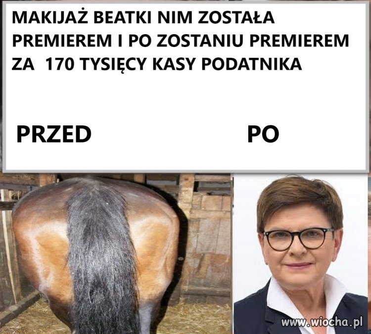 Becia przebiera nózkami