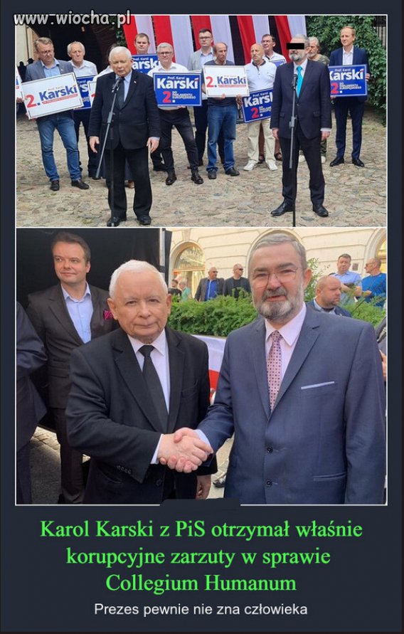 Kolejny "nieznajomy" kryminalista Kaczynskiego...