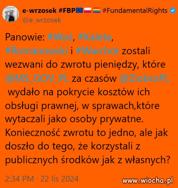 Kto wydawał zgodę na to, by korzystali z publicznych pieniędzy praktycznie jak ze swoich... 