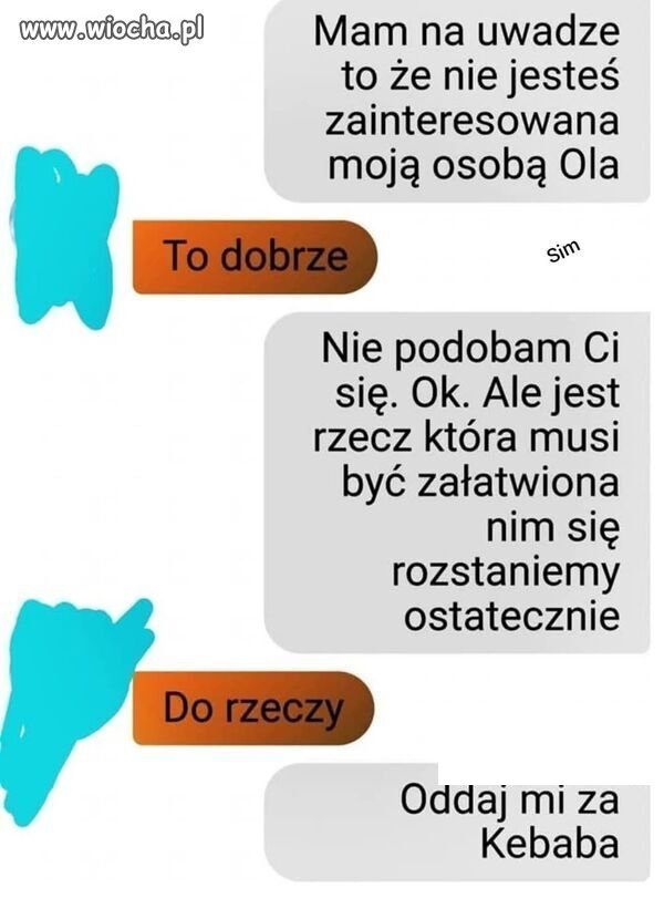 Ciężkie rozstanie.