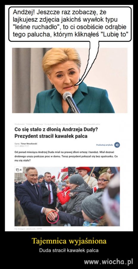 Wreszcie się doczekał !