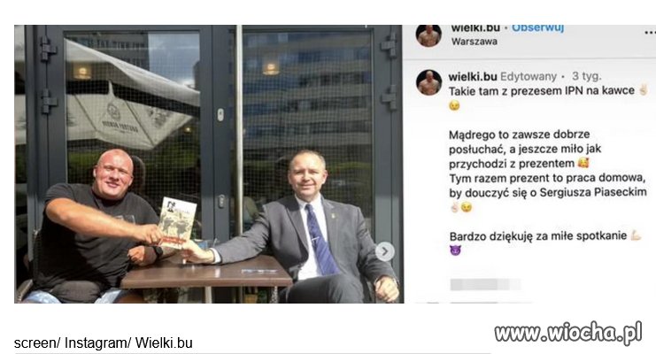 Taka tam fotka z Wielkim Bu