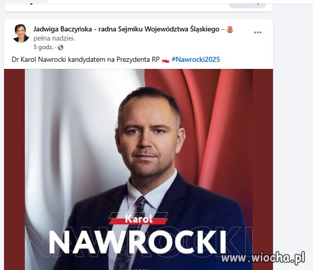 Radna Jadwiga jest pełna nadziei...