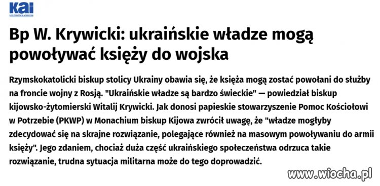 Panowie kieckowi nie chcą