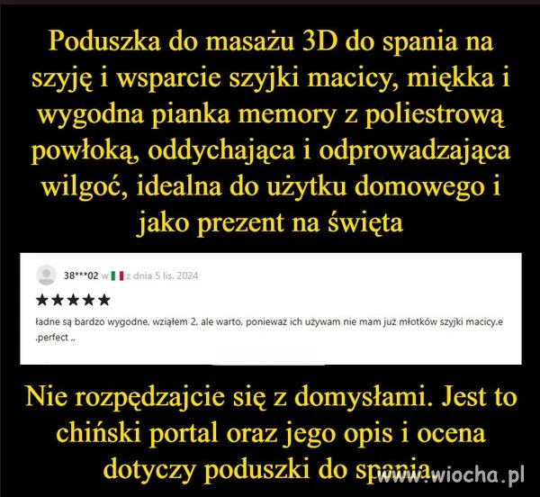 Także wziąłem by ulżyć szyjce macicy