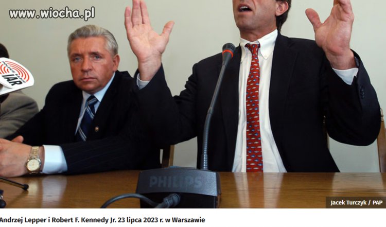 Wg Onetu Lepper nadal żywy