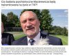 Badania psychologiczne powinny być transmitowane w telewizji