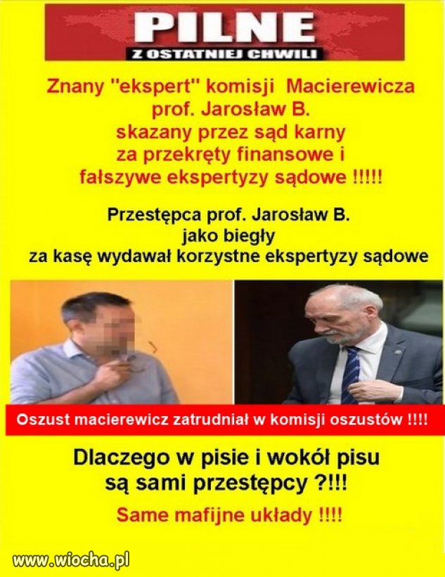 Z takimi Macierewicz i Kaczynski dochodzili do prawdy