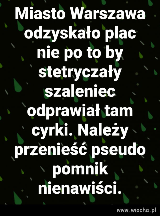 Zburzyć te samowolki budowlane na pl. Piłsudskiego !