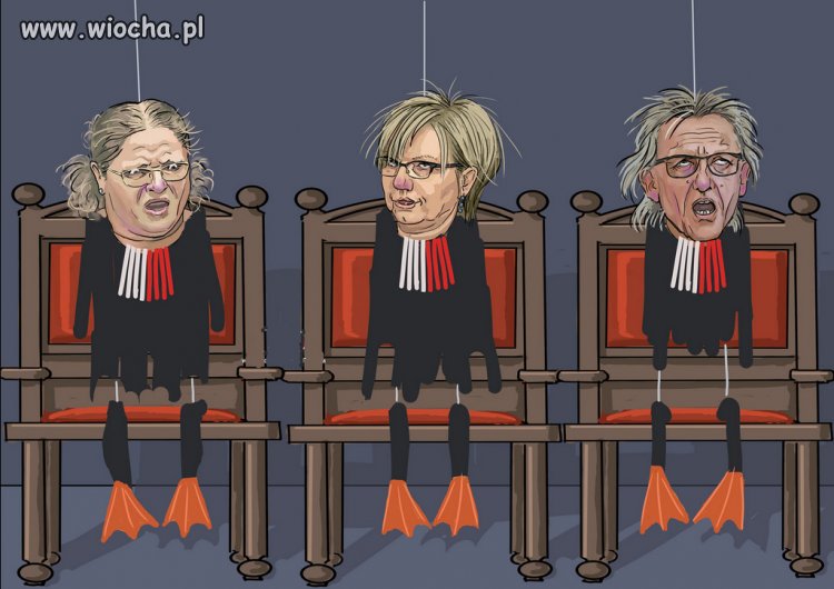 Żałosne marionetki Kaczora, tańczą jak im zagra...