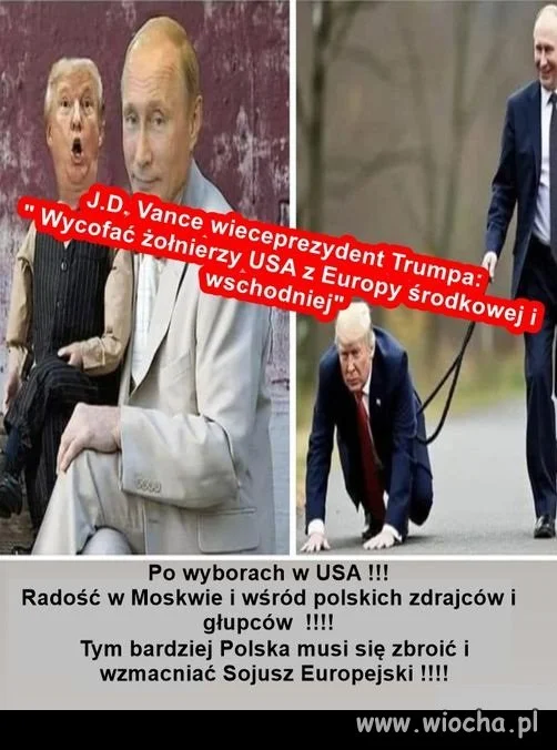 Dlaczego PiSiaki popierały Trumpka ?