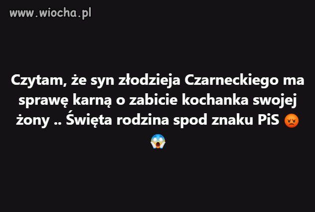 Typowa pisowska familia