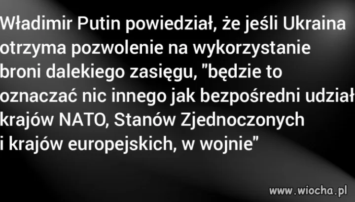 Putin sam przyznał, że to wojna 