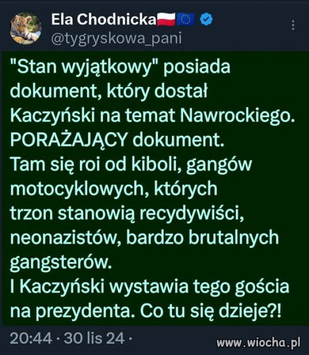 Ciekawe czy kaczor go zmieni, czy pójdzie z nim ..
