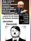 Kaczyński cytuje słowa Hitlera.