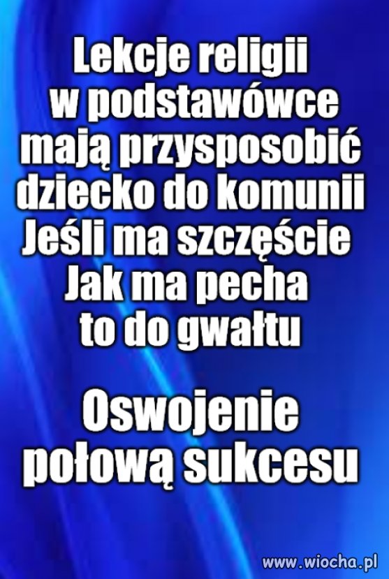 Kaprawym okiem ateisty patrząc ...